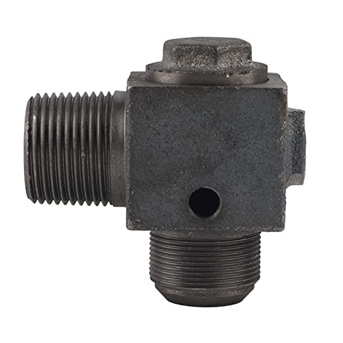 Compressor Check Valve 10mm | One Way Cast Iron Replacement Part | Robust Flow Valve for Compressors/Pumps/Tools von ZYLARUM