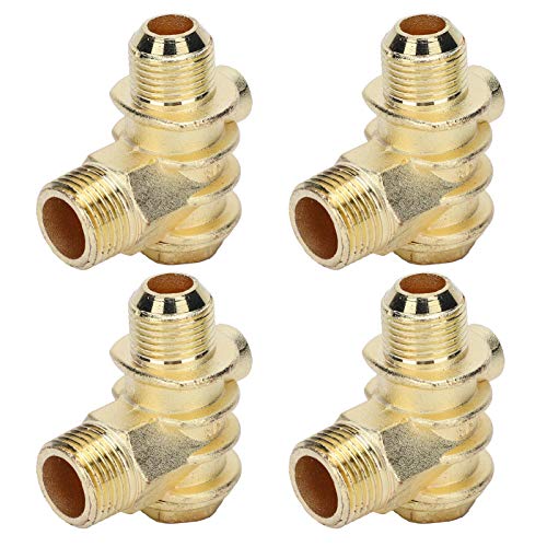 Compressor Check Valve 4Pcs | Zinc Alloy Pneumatic Fitting G1 / 2 G3 / 4 G1 / 8 | Replacement for Broken Valves/Pneumatic Tools/Compressor Systems von ZYLARUM