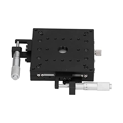 Cross Roller Translation Stage 100mmx100mm | X Y Axes Micrometer Sliding Table with ±12.5mm Stroke | for Optical Equipment/Measuring Instruments/Microscopes | M2WG - A100 Model Cross Roller Translation Stage 100mmx100mm | X Y Axes Micrometer Sliding Table with ±12.5mm Stroke | for Optical Equipment/Measuring Instruments/Microscopes | M2WG - A100 Model von ZYLARUM