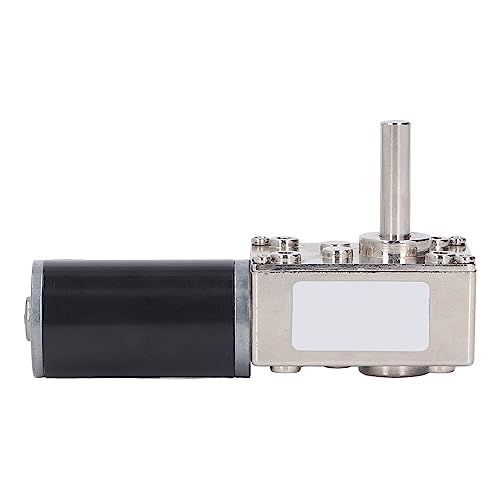 DC Getriebe Motor 12V 18W | Autoverriegelungsturbinenmechanismus hält die 3x -Belastung | Hoher Output -Reduktionsmotor für Robotik/Automatisierung/Industrie | (0-200 RPM) von ZYLARUM