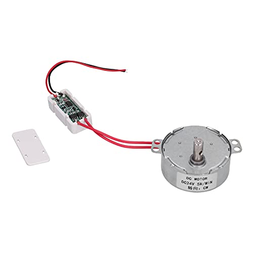 DC -Synchronmotor 5RPM 24 V 50tyc | 4 kgf.cm Drehkraft Niedrigrausch bürstenloser Motor | Mikro -Reduktionsmotor für Haushaltsgeräte/Heizungen/elektrische Ventilatoren | DC -Synchronmotor 5RPM 24 V 50tyc | 4 kgf.cm Drehkraft Niedrigrausch bürstenloser Motor | Mikro -Reduktionsmotor für Haushaltsgeräte/Heizungen/elektrische Ventilatoren | von ZYLARUM
