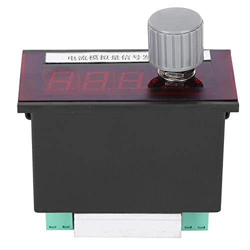 Digital Current Generator CS - 4-100MA | 4-100mA Adjustable Output with LED Display | Multi - Turn Potentiometer for PLC/Inverters/Valve Control Digital Current Generator CS - 4-100MA | 4-100mA Adjustable Output with LED Display | Multi - Turn Potentiometer for PLC/Inverters/Valve Control von ZYLARUM