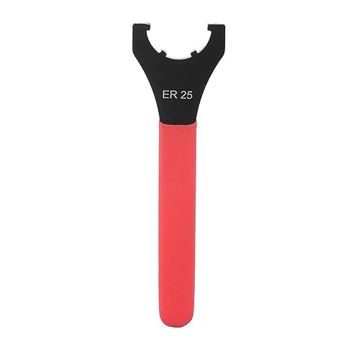 ER25 Collet Chuck Wrench | 44-48HRC Hardness Cast Steel Spanner | Replacement for Engraving Machine/Milling Tool/CNC Router | Compatible for ER25 - B & ER25 - T2 Nuts ER25 Collet Chuck Wrench | 44-48HRC Hardness Cast Steel Spanner | Replacement for Engraving Machine/Milling Tool/CNC Router | Compatible for ER25 - B & ER25 - T2 Nuts von ZYLARUM