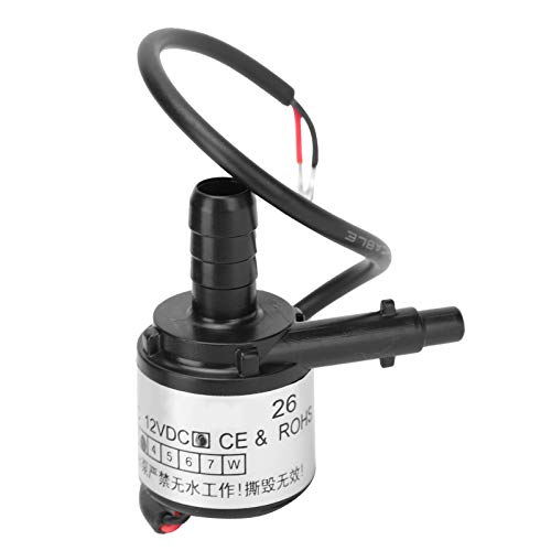 Extremely Silent Submersible Water Pump | 90L / H Brushless Motor for Pool/Aquarium/Fountain | DC12V 1.2m Lift, 0.2A Low Electricity Usage Extremely Silent Submersible Water Pump | 90L / H Brushless Motor for Pool/Aquarium/Fountain | DC12V 1.2m Lift, 0.2A Low Electricity Usage von ZYLARUM