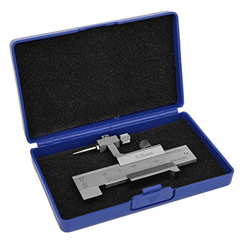 Face Step Instrument 0-20mm | Hohe Genauigkeit ± 0,05 mm Stiefmessvorrichtung | FORMULIGER FEHLERUNG/KAURISCHE INSPEKTION | Stabile Skala mit klaren Markierungen von ZYLARUM