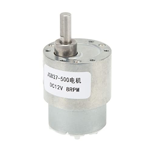 Geared Motor 8RPM | Auto Locking & Reversible DC12V | High Output Reduction Motor for Automation/Vending Machines/Printers | JGB37-500 Model Geared Motor 8RPM | Auto Locking & Reversible DC12V | High Output Reduction Motor for Automation/Vending Machines/Printers | JGB37-500 Model von ZYLARUM