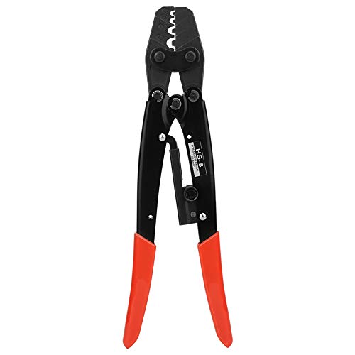 HS - 8 Crimper Pliers | 1.25-8mm² 17-8AWG Hand Crimping Tool for Bare Terminals | Quality Wire Crimper with Sturdy Steel Jaws & Quick Release HS - 8 Crimper Pliers | 1.25-8mm² 17-8AWG Hand Crimping Tool for Bare Terminals | Quality Wire Crimper with Sturdy Steel Jaws & Quick Release von ZYLARUM