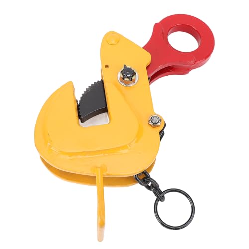 Horizontal Plate Clamp 2 Ton Capacity | Low Carbon Steel Lifting Clamp for Metal Sheets | Industrial Plate Lifter for Steel Handling/Welding/Fabrication Horizontal Plate Clamp 2 Ton Capacity | Low Carbon Steel Lifting Clamp for Metal Sheets | Industrial Plate Lifter for Steel Handling/Welding/Fabrication von ZYLARUM