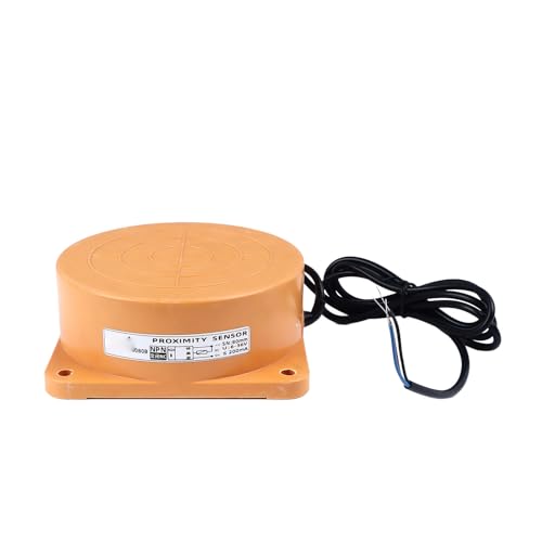 Inductive Proximity Switch 80mm Range | NPN Output 3 Wire NC Sensor for Metal Detection/Positioning Control/Automatic Protection | 6-36V DC, 200mA, Non - Embedded Inductive Proximity Switch 80mm Range | NPN Output 3 Wire NC Sensor for Metal Detection/Positioning Control/Automatic Protection | 6-36V DC, 200mA, Non - Embedded von ZYLARUM