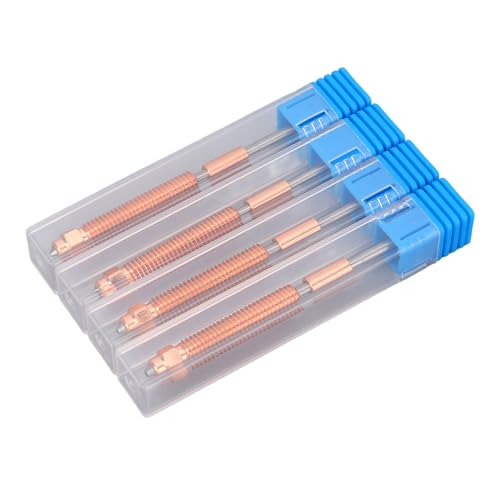 K2 PLUS 3D Printer Nozzle Kit | Hardened Steel & CuCrZr Bimetal Nozzles 0.2 0.4 0.6 0.8mm | Quick Swap Hot End Pipe for HI 3D Printer / K2 Plus Replacement von ZYLARUM