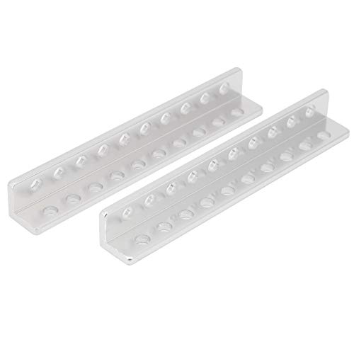 L Shaped Beam 10 Hole 3103-0010 - 0088 | 12x12x88mm Aluminum Profile for Industrial Robot / 3D Printer/CNC Machine | High Tolerance Long - Lasting Frame Part von ZYLARUM