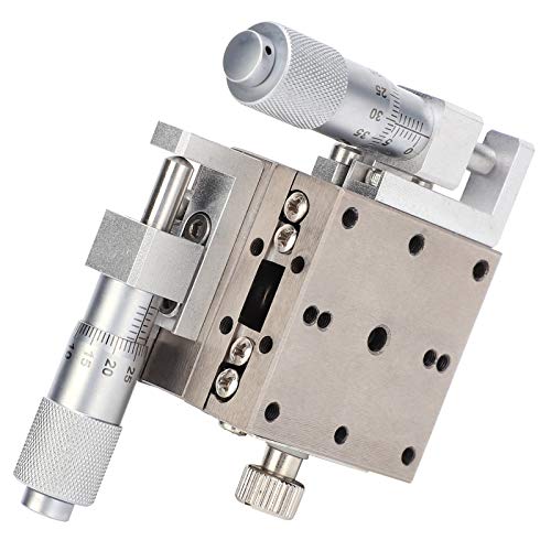 Linear Sliding Table M2G - S40 | 40x40mm Stainless Steel XY Axis Manual Stage | Cross Roller Guide for Accurate Equipment/CNC / 3D Printers Linear Sliding Table M2G - S40 | 40x40mm Stainless Steel XY Axis Manual Stage | Cross Roller Guide for Accurate Equipment/CNC / 3D Printers von ZYLARUM