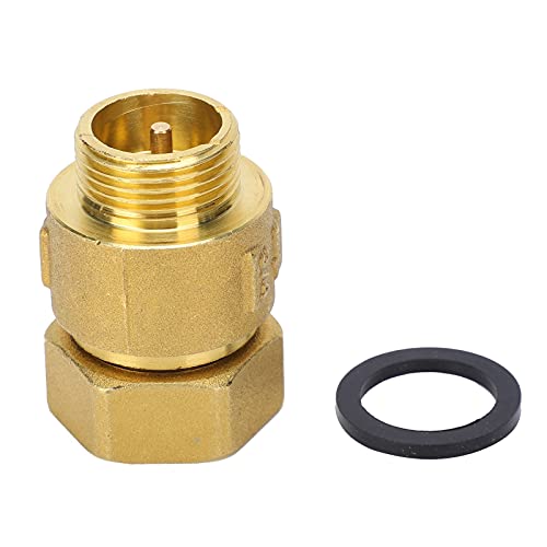 Messingprüfventil DN20X25 | 1 - Way Swing Typ Water Backflow Controller für Messgeräte | Überflüssiges Reflux -Management -Tool für Heimleitungs- / Bewässerungssysteme Messingprüfventil DN20X25 | 1 - Way Swing Typ Water Backflow Controller für Messgeräte | Überflüssiges Reflux -Management -Tool für Heimleitungs- / Bewässerungssysteme von ZYLARUM