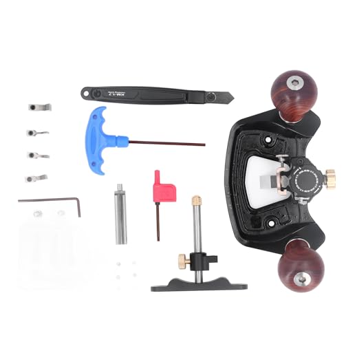 Mini Woodworking Planer | Aluminium -Legierung Handplaner mit flachem Bodendesign für genaue Trimmen/Handwerk/Möbelreparatur | Verstellbarer Planing Mund & Mahagoni Griff Mini Woodworking Planer | Aluminium -Legierung Handplaner mit flachem Bodendesign für genaue Trimmen/Handwerk/Möbelreparatur | Verstellbarer Planing Mund & Mahagoni Griff von ZYLARUM