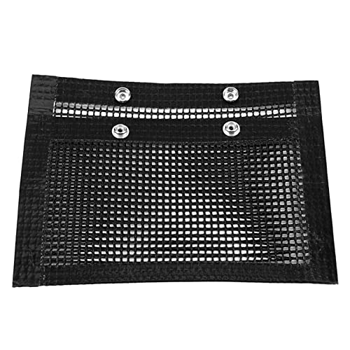 Non Stick BBQ Bake Bag | Heat Strong 600°F Mesh Grilling Bag | Reusable & Dishwasher Safe for Outdoor Cooking/Grilling/Baking | Snap Button Fasteners Secure Food (14 * 22cm) von ZYLARUM