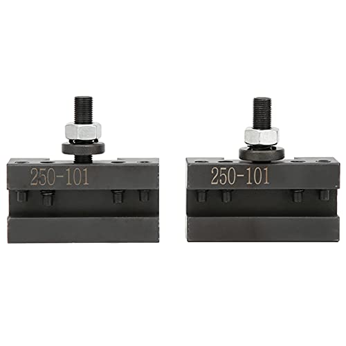 Quick Change Boring Tool 2Pcs | High Hardness High Carbon Steel CNC Fixture | Replacement for Square Tool Post | 250-101 Model Quick Change Boring Tool 2Pcs | High Hardness High Carbon Steel CNC Fixture | Replacement for Square Tool Post | 250-101 Model von ZYLARUM