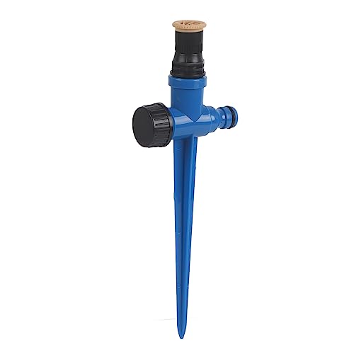 Rasensprinkler 360 Grad einstellbar | ABS Long - Dauer für Gärten/Gewächshäuser/Kindergärten | 0,09-1,22 m³ / h Durchflussrate mit atomisiertem Sprühen von ZYLARUM