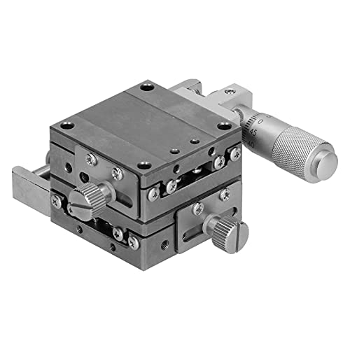 Sliding Stufe XY - 40 | 40x40mm Aluminiumlegierung Ball Guide Trimm -Plattform | Manuelles Zahnrad rotiert für optische Experimente/fein - Abstimmung/genaue Positionierung Sliding Stufe XY - 40 | 40x40mm Aluminiumlegierung Ball Guide Trimm -Plattform | Manuelles Zahnrad rotiert für optische Experimente/fein - Abstimmung/genaue Positionierung von ZYLARUM