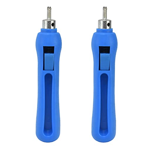 Tropfbewässerungsloch -Lochwerkzeug 2PCS | 3-8mm PE Piper Puncher für Dripper/Sprinkler | Kein Abfall Kunststoff & Edelstahl Design | Einfache Entfernung von Trümmern von ZYLARUM