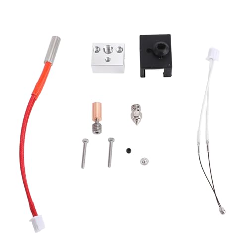 Upgrade Extruder -Kit für PERMOON V1 / V1 Pro | 24 V 40W Heizungs Block & Bimetal Heatbreak | Kupferplattierte Düse für ABS/Nylon/Peek | Hochtemperatur 500 ℃ 3D -Drucker Hotend Upgrade Extruder -Kit für PERMOON V1 / V1 Pro | 24 V 40W Heizungs Block & Bimetal Heatbreak | Kupferplattierte Düse für ABS/Nylon/Peek | Hochtemperatur 500 ℃ 3D -Drucker Hotend von ZYLARUM