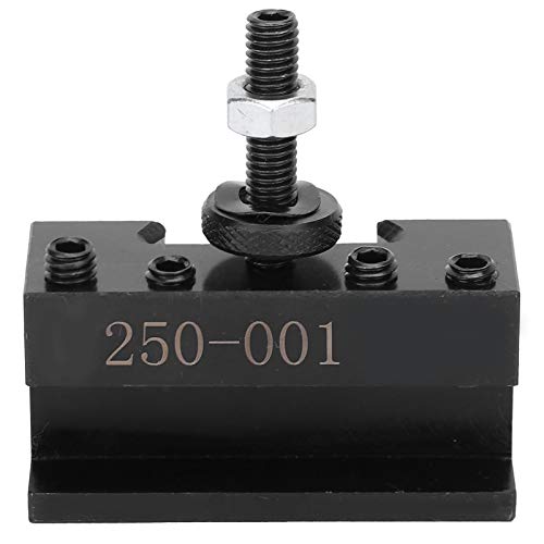 Wedge Type Boring Bar Holder | 250-001 Replacement for CNC Lathe Tool Post | High Speed Steel Fixture/Universal Tool Holder/Machine Tool Accessories von ZYLARUM