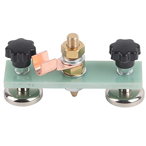 Welding Magnet Ground Clamp | Brass Conductor Head & 6mm Insulation Board | Robust Magnet Sucker for Metal Planes/Welding Tools/DIY Projects Welding Magnet Ground Clamp | Brass Conductor Head & 6mm Insulation Board | Robust Magnet Sucker for Metal Planes/Welding Tools/DIY Projects von ZYLARUM