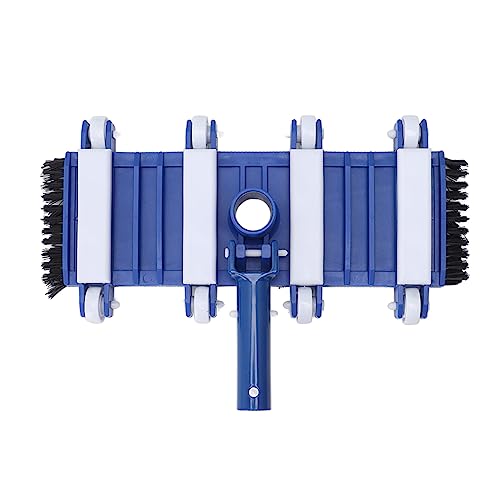 ZYLARUM 14 Inch Pool Vacuum Head with Wheels & Brushes | Sturdy ABS for Inground/Above Ground Pools | Cleans Corners/Walls/Slopes | Includes Handle von ZYLARUM