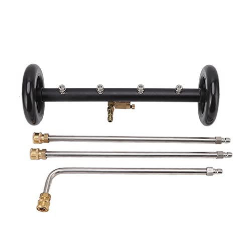 ZYLARUM 16in Under Car Washer | 4000 PSI Undercarriage Maintenance for Trucks/SUVs/Trailers | Water Broom Mode & Stainless Steel Nozzles | Quick Connect 1 / 4in Interface ZYLARUM 16in Under Car Washer | 4000 PSI Undercarriage Maintenance for Trucks/SUVs/Trailers | Water Broom Mode & Stainless Steel Nozzles | Quick Connect 1 / 4in Interface von ZYLARUM