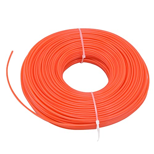 ZYLARUM 2.4mm Nylon Trimmer Line | 328ft Sturdy Round String for Brush Cutter/Lawn Mower | 0.09in Diameter Gardening Tool Replacement von ZYLARUM