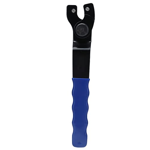 ZYLARUM Adjustable Grinder Wrench | 45# Steel Pin Spanner for Bench Grinders/Circular Saws/Miter Saws | 10-30mm Rotating Nut with Secure Grip von ZYLARUM