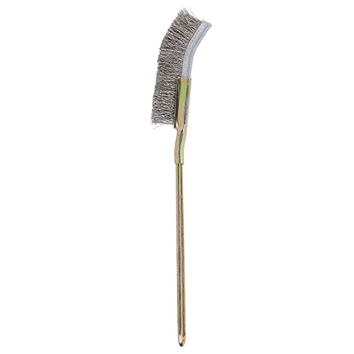 ZYLARUM Bonsai Pinsel | Stahlgartenpflegewerkzeug für Bonsai/Pflanzen/Garten | Gebogen und gerade Kopf mit sicherem Handle | Stark und geschützt (Bent Head) von ZYLARUM