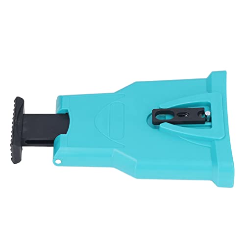 ZYLARUM Chainsaw Sharpener | Strong Plastic Shell for Extended Use | Portable Saw Sharpener for Outdoor Woodworking/Tree Cutting | Lightweight 365g with Whetstone (Lake Blue) von ZYLARUM