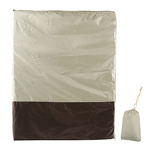 ZYLARUM Folding Bed Cover Particleproof Weatherproof | 210D Oxford Fabric for Indoor/Outdoor Use | Shelter Cover for Pool Chairs/Folding Beds/Garden Furniture | Tear & Climate (85 * 33 * 107cm) von ZYLARUM