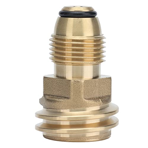 ZYLARUM G1 / 2 Female Thread Gas Tank Adapter | Airtight Brass Connector for Gas Furnace/Camping/BBQ | Sturdy Conversion Fitting von ZYLARUM