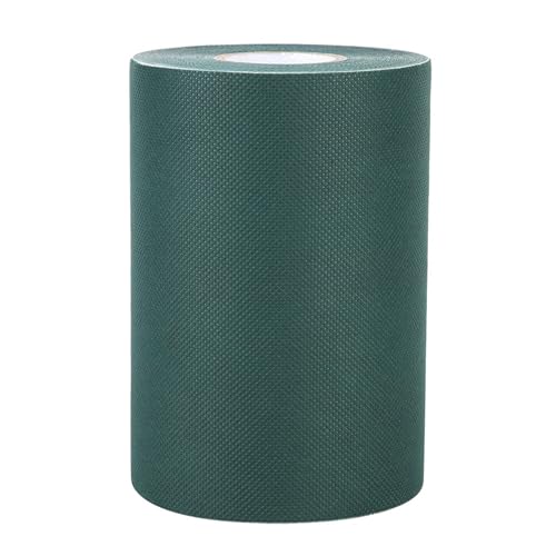 ZYLARUM Künstliche Gras -Nahtklebeband 150 mm x 10m | Gebaut - in Klebstoffrasen, das Klebeband für Teppich im Freien/Rasen | Nicht -irritierende Nicht -gewebte Stoff, Schwarze und (Grün) von ZYLARUM