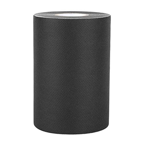 ZYLARUM Künstliche Gras -Nahtklebeband 150 mm x 10m | Gebaut - in Klebstoffrasen, das Klebeband für Teppich im Freien/Rasen | Nicht -irritierende Nicht -gewebte Stoff, Schwarze und (Schwarz) von ZYLARUM