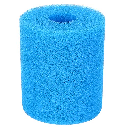 ZYLARUM Reusable Pool Maintenance Sponge | Washable & Resilient Replacement for Swimming Pools | Saves Money vs Paper Cartridges | Fits Most Pool Maintenance Systems/Spas/Hot Tubs | 2 (10CM) von ZYLARUM