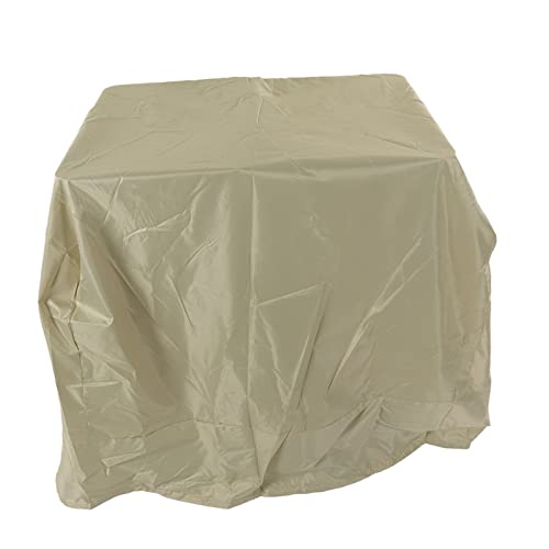 ZYLARUM Snow Thrower Cover | Weatherproof & Sun Protection Oxford Fabric | Universal Fit for Many Snow Blowers/Shovels | Particleproof & Weatherproof with Drawstring Design (Beige) von ZYLARUM
