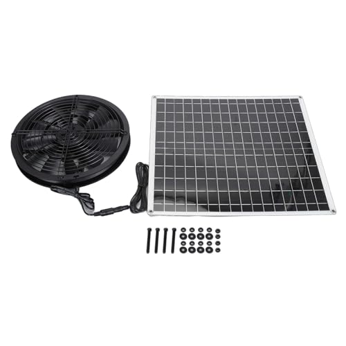 ZYLARUM Solar Atmosphere Exchange Unit | 20W High Speed Ventilation for Chicken Coop/Barn/Greenhouse | Weather - Proof ABS with 10 Year Lifespan von ZYLARUM
