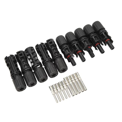 ZYLARUM Solar Panel Connector 5 Set | IP67 WETERENDER WETTERFORT 1500V 50A Photovoltaic -Anschluss -Kit | Standardstil -Steckverbinder für Sonnensystem/Wohnmobil/Home von ZYLARUM