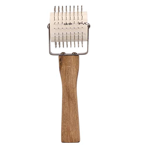 ZYLARUM Stainless Steel Propolis Collector | Beekeeping Tool with Roller Needles & Wood Handle | Honey Extracting Accessories for Beekeepers/Apiary Use | Sturdy & Non - Corrosive von ZYLARUM