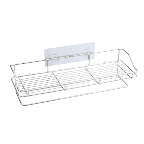ZYLARUM Stainless Steel Towel Shelf | Water - Bathroom Storage Rack | Wall Mounted No - Drill Shelves | Multifunctional for Towels/Kitchen von ZYLARUM