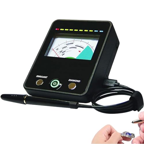 ZYLDDS Diamanttester Diamond Combo Tester II Diamanttester, Diamantprüfgerät mit professioneller Ablesung und Genauigkeit, für Diamond Appraisal Company von ZYLDDS