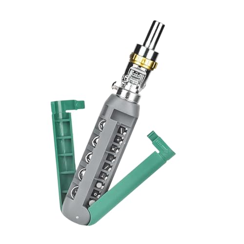 1. Robuster 14-in-1-Ratschen-Schraubendreher mit verstellbaren Winkeln, Multifunktions-Ratschen-Schraubendreher von ZYMIADOU