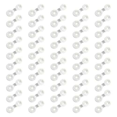 50 Stück Planenclips, winddichtes Zeltzubehör, effiziente Planenklammern, Markisenbefestigungen für Stall- und Markisen-Setups von ZYMIADOU