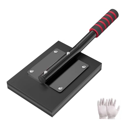 Ergonomischer Gummihammer, geeignet für präzise Bodenbeläge, hohe Haltbarkeit, keine Kratzflächen, Installationsausrüstung, professionelles Fliesenverlegehammer von ZYMIADOU