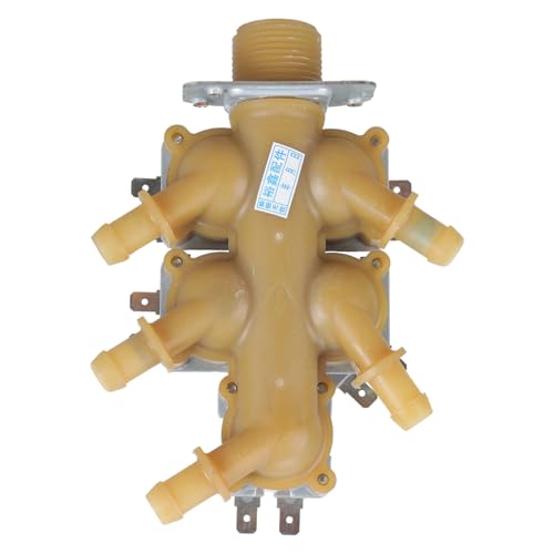 Ersatz-Einlassventile DC12V Magnetspule für Trommelwaschmaschinen Mehrere Wasserauslässe Bauteile Waschmaschine Einlassventile von ZYMIADOU