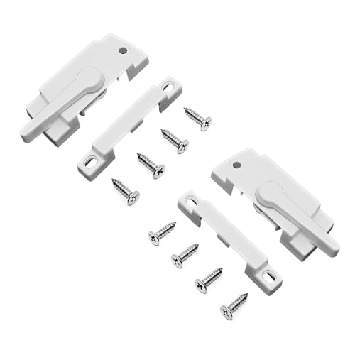 Halbmonde mit Schrauben Zincs Legierung Sash Schiebefensterbeschläge für vertikal und horizontal mit Schrauben von ZYMIADOU