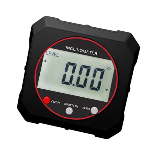 Hintergrundbeleuchtung Digital Angles Box Long Service Batterie Kleine Designs Winkelmesser für Hausrenovierungen & mechanische Installation Genaues Kalibrierwerkzeug von ZYMIADOU