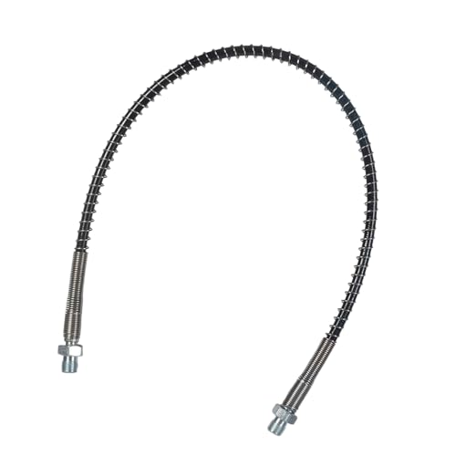 Hochdruckschlauch mit Federumwicklung, 50,8 cm lang, M10 x 1 Außengewinde zum Nachfüllen von Luft, 300 bar, 4500 psi Pumpen, Hochdruck-Luftschlauch Hochdruckschlauch mit Federumwicklung, 50,8 cm lang, M10 x 1 Außengewinde zum Nachfüllen von Luft, 300 bar, 4500 psi Pumpen, Hochdruck-Luftschlauch von ZYMIADOU